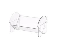 Hhmmei2024-23 Bibliothèque Petite bibliothèque Ouverte de Table for la Maison, étagère Rangement inclinée en Acrylique Transparent Organisateur de Stockage