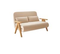 Hhmmei2024-23 Chaise de canapé Pliante Canapé-lit Pliant Multifonctionnel Simple en Bois Massif(XL)