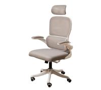 Hhmmei2024-23 Chaise Ergonomique Chaise de Bureau avec Support Lombaire Ergonomique, Appui-tête et accoudoirs, Chaise de Bureau for Bureau à Domicile Chaise de Bureau(Grigio)
