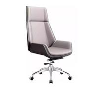 Hhmmei2024-23 Chaise Ergonomique Chaise de Bureau Ergonomique Chaise de Bureau à Domicile sans accoudoir Chaise de Travail pivotante réglable en Hauteur à Dossier Haut Chaise de Bureau(Grigio)