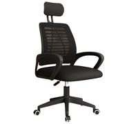 Hhmmei2024-23 Chaise Ergonomique Chaise de Bureau Ergonomique, Chaise de Jeu à Dossier Haut avec appuie-tête réglables, Soutien Lombaire, Chaise de Bureau en Maille Respirante Chaise de Bureau(Noir)