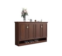 Hhmmei2024-23 Étagère à Chaussures Meuble à Chaussures indépendant 4 Niveaux, 160 cm, Meuble d'entrée, Fin 36, Marron Armoire de Rangement pour Chaussures