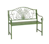 Hhmmei2024-23 Jardin Banc de Jardin Double, Balcon intérieur avec Dossier Chaise en Fer, sièges de Loisirs for Parc extérieur Our Parc et Patio