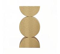 Hhmmei2024-23 Moderne Table d'appoint de canapé Minimaliste Moderne, Table d'angle Salon, Chevet Chambre à Coucher, Basse pour Salon, Balcon(Gold)