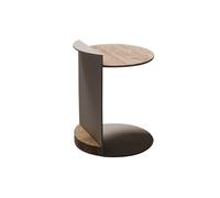 Hhmmei2024-23 ModerneModerne Table Basse de Salon Table d'appoint élégante, Petite Table Basse Ronde adaptée au Salon, Je suis, Salle à Manger ou Petite Table de café pour Salon, Balcon