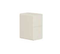 Hhmmei2024-23 Rangement Armoire de Rangement en Bois Massif de Couleur Blanche avec Table de Chevet à Deux tiroirs, classeur en Bois Massif for Salon, Chambre à Coucher, Salle d'étude pour Chambre
