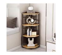 Hhmmei2024-23 Table Basse Meuble d'angle for Salon Moderne, étagère du Sol au Plafond, Meuble de Rangement Minimaliste, Triangulaire, for Chambre à Coucher pour Salon, Balcon