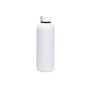 Hhmmei2024-23 Tasse à cappuccino Bouteille Portable en acier inoxydable sous vide, exquise, bouteille d'eau for Sports de plein air, tasse boisson, voyage Tasse à café(Blanc)