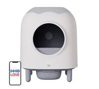 HHOlove Litter Box Litière pour Chat Auto Nettoyante Sécurisé Elimination des Odeurs Contrôle APP Capacité Max 56L