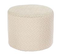 HHONGWYT Extensible Housse de Pouf Rond Housse de Protection pour Pouf Diamètre 45cm Haut36cm (Personnalisation Support S/M/L) Tabouret Rangement Ottomane Housse Repose Pied,E,45x36cm