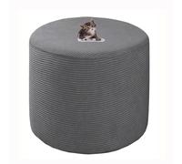 HHONGWYT Housse de Pouf Rond Housse Ottomane 31x38/38x43/40x34/ 45x35/45x45cm Extensible Jacquard Housse Repose Pied Rond Couverture Ottomane Housse de Pouf avec Fond élastique,A1,Custom Size