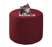 HHONGWYT Housse de Pouf Rond Housse Ottomane 31x38/38x43/40x34/ 45x35/45x45cm Extensible Jacquard Housse Repose Pied Rond Couverture Ottomane Housse de Pouf avec Fond élastique,A2,31x38cm(12.2x14.9)