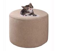 HHONGWYT Housse de Pouf Rond Housse Ottomane 31x38/38x43/40x34/ 45x35/45x45cm Extensible Jacquard Housse Repose Pied Rond Couverture Ottomane Housse de Pouf avec Fond élastique,A6,Custom Size