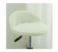 HHONGWYT Housse de Tabouret Ronde Pivotant de Bar avec Petit Dossier Lune Modernes Irrégulière Couvre Tabouret Haute Bar Cuisine Scandinave Couverture Housse Chaise Salle Manger,#4,4PCS