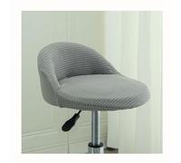 HHONGWYT Housse de Tabouret Ronde Pivotant de Bar avec Petit Dossier Lune Modernes Irrégulière Couvre Tabouret Haute Bar Cuisine Scandinave Couverture Housse Chaise Salle Manger,#7,2PCS