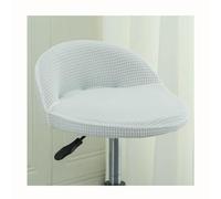 HHONGWYT Housse de Tabouret Ronde Pivotant de Bar avec Petit Dossier Lune Modernes Irrégulière Couvre Tabouret Haute Bar Cuisine Scandinave Couverture Housse Chaise Salle Manger,#1,6PCS