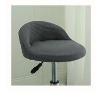 HHONGWYT Housse de Tabouret Ronde Pivotant de Bar avec Petit Dossier Lune Modernes Irrégulière Couvre Tabouret Haute Bar Cuisine Scandinave Couverture Housse Chaise Salle Manger,#8,2PCS