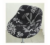 HHONGWYT Lot de 2/4/6 Housse Couverture de Tabouret de Bar avec Dossier Imprimée Extensible Housse de Tabouret de Bar Incurvé pour Bar Tabouret Haute Protecion de Chaise de Salle a Manger,A8,2PCS