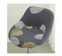 HHONGWYT Lot de 2/4/6 Housse Couverture de Tabouret de Bar avec Dossier Imprimée Extensible Housse de Tabouret de Bar Incurvé pour Bar Tabouret Haute Protecion de Chaise de Salle a Manger,A3,4PCS