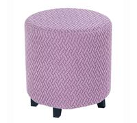 HHONGWYT Rond Housse de Pouf Extensible Petit 31x38/37x35/38x43/ 40x35/50x40CM Velours Housse Ottoman Cover Petit Housse Tabouret de Rangement Housse de Protection Repose Pieds,#6,37x35cm(14.5x13.7)