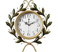 HHOZsafety Orologio da parete Orologio da parete di Arte moderna Orologio da parete Con numeri, silenzioso, Senza ticchettio, a batteria, Rotondo, Grande orologi