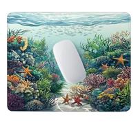 HHQGOUYG êtres Marins Tapis de Souris Petit Format 42 x 35 cm V-292