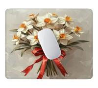 HHQGOUYG Narcisse Tapis de Souris Petit Format 42 x 35 cm V-790
