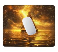 HHQGOUYG voilier et feu Tapis de Souris Petit Format 24 x 20 cm V-196