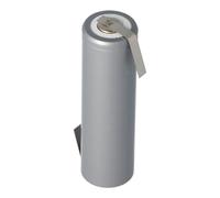 HHR-120 Batterie Panasonic pour rasoir, rasoir électrique 1,2 Volt 1200mAh avec cosse à souder Z