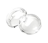 HHRDYY Cache-lentille De Clignotant Moto pour Harley Sportster 883 1200 Touring Road King Dyna Softail Heritage pour Fatboy Clignotant Indicateur(Clair,2Pc)
