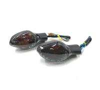 HHRDYY Clignotants De Moto pour pour CB500X pour CBR400R pour CB 400F 400X CTX 700 CTX700 DCT NC700 750 S/X/D MSX 125 Grom Clignotant Indicateur(Titane)