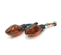 HHRDYY Clignotants De Moto pour pour CB500X pour CBR400R pour CB 400F 400X CTX 700 CTX700 DCT NC700 750 S/X/D MSX 125 Grom Clignotant Indicateur(Ambre)