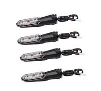HHRDYY Clignotants De Moto pour pour Ninja 1000 pour ZX-6R pour ZX6R 125 250/300 400 650 Clignotant Indicateur(Clair,4 pièces)