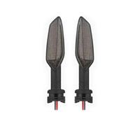 HHRDYY Clignotants De Moto pour Yamaha VMX V-MAX1700 XJ6 Diversion/F XSR 125 155 700 900 XTZ700/RALLY Clignotant Indicateur(Fumée,2 pièces)