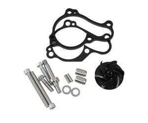 HHRDYY Joint De Moteur Pour Moto Pour Yamaha YZ450F YZ450FX WR450F - Kit De Remplacement Avec Entretoise Et Turbine De Refroidissement Surdimensionnée Joint De Couvercle De Carter(Noir)
