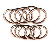 HHRDYY Joint De Pot D'échappement Pour Moto Pour Yamaha FZ8 800 N NA S SA 2010-2016 FZS 1000 S 2001-2005 MT-09 850 SP Sport 2013-2019 44 X 3,5 Mm Joint De Couvercle De Carter(10 pièces)