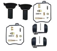 HHRDYY Kit De Réparation De Carburateur De Moto pour HYOSUNG GT125R GT GV125 GV 125 GT125 Carb Float Diaphragm Assy Rebuild Parts Kit De Reconstruction De Carburateur(Trousse 4)