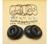 HHRDYY Kit De Réparation De Carburateur De Moto pour Y&amaha FZR600 Genesis FZR 600 Rebuild Diaphragm BDST32 CVKD34 Carb Parts Kit De Reconstruction De Carburateur(Ensemble 2)