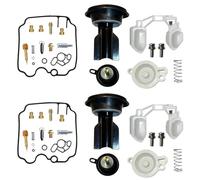 HHRDYY Kit De Réparation De Carburateur pour Moto pour Cagiva Elefant 750 1993 1994 1995 Compatible avec Carburateur pour Mikuni BDST 38 À Membrane(2 pièces)