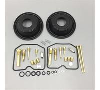 HHRDYY Kit De Réparation De Carburateur pour Moto pour KLE500 KLE 500 1991-2005, Comprenant Piston, Membrane De Dépression Et Flotteur.(Ensemble 3)