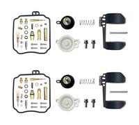 HHRDYY Kit De Réparation De Carburateur pour Moto pour Yamaha V-Star 650 / Drag Star 650 (XVS650) 1997-2017 - Membrane Et Flotteur(Couleur 8)