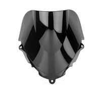 HHRDYY Pare-Brise Moto pour Suzuki Katana GSX600F GSX750F GSX 600 750 F 1998-2008, Double Bulle De Protection Anti-Vent Déflecteur De Vent(Noir)