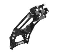 HHRDYY Support D'adaptateur De Navigation pour Moto pour Ducati Desert X 2022 2023 2024, Support D'extension Barre Transversale, Avant GPS Barre Transversale Montage Systèmes(Noir 3)