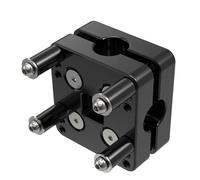 HHRDYY Support D'adaptateur De Navigation pour Moto pour Ducati Desert X 2022 2023 2024, Support D'extension Barre Transversale, Avant GPS Barre Transversale Montage Systèmes(Noir 1)