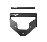 HHRDYY Support De Navigation GPS Moto pour CFMOTO 700MT MT700 2025, Barre D'extension Avant, Support pour Téléphone Portable GPS Barre Transversale Montage Systèmes(Noir 2,12 mm 22 mm)