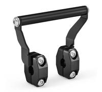 HHRDYY Support De Navigation Moto pour Aprilia Tuareg 660 2022 2023 2024, Plaque Fixation pour Guidon, Adaptateur D'extension GPS Barre Transversale Montage Systèmes(Noir)