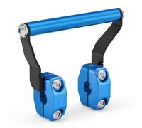 HHRDYY Support De Navigation Moto pour Yamaha Tenere 700 2019-2024, Téléphone Portable, GPS, Kit Barre Transversale GPS Barre Transversale Montage Systèmes(Bleu)