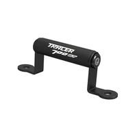 HHRDYY Support De Plaque De Navigation GPS pour Moto pour Y&amaha MT 07 MT-07 Tracer 7 700 GT Tracer7 2016 2023 2024 Support De Support De Téléphone Support De Navigation(Noir 3,22MM)