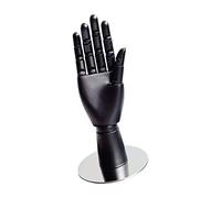 HHRJNUST Mannequin de Main Articulée en Bois avec Doigts Flexibles, Présentoir à Bijoux, Objet de Décoration Idéal pour Les Artistes et L'entraînement.