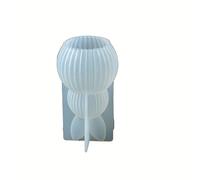 HHRJNUST Moule à Chanlle en Silicone avec Forme Pâques pour Fabrication Simple Bougies et Objets Décoratifs pour Caaux et Décoration Fête à la Maison, Lapin À Rayures+Balle